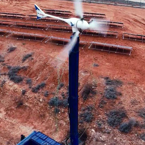 Stromerzeugungseinheit, hybrid / Sonnen - Blubik SW+ - KEMTECNIA - Windkraftanlage