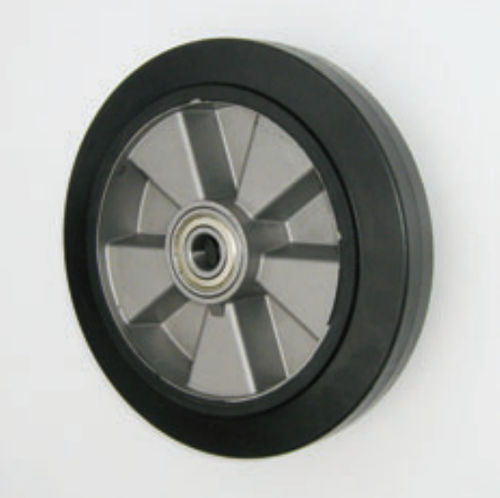 Laufflächen-Rad - BLACK ALGOM series - Fabbrica Italiana Ruote - Schwarzgummi