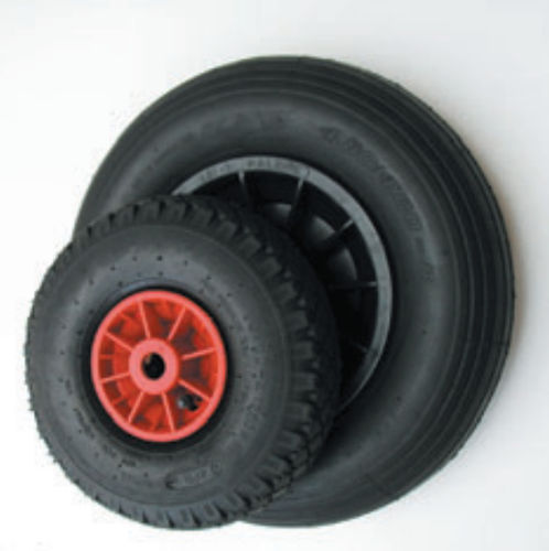 Luftreifen-Rad - PNEUS series - Fabbrica Italiana Ruote - Schwarzgummi