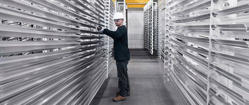 Farbauftrag auf Aluminium - Hydro
