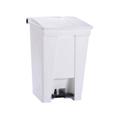Polypropylen-Abfallbehälter - WSB-ANTI-45L-W - Pegasus-Storage - für Industrieprodukte / Pedal / antimikrobiell