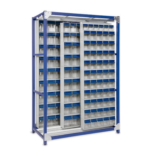 Lagerschrank - Pegasus-Storage - bodenstehend / Auszügen / Metall