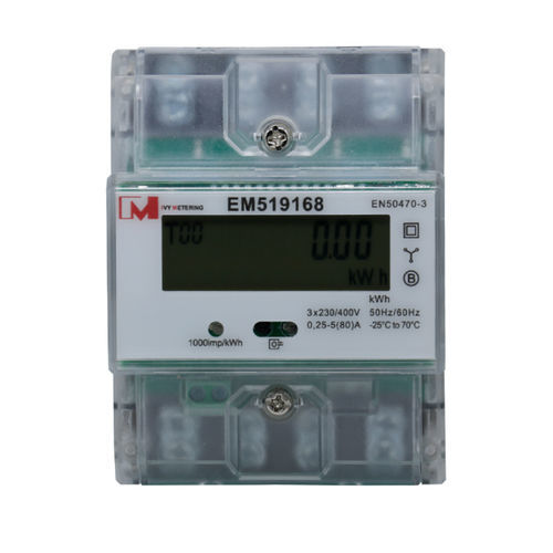 Drehstromzähler - EM519173  - IVY METERING - für DIN-Schiene / RS-485 / MID-zertifiziert