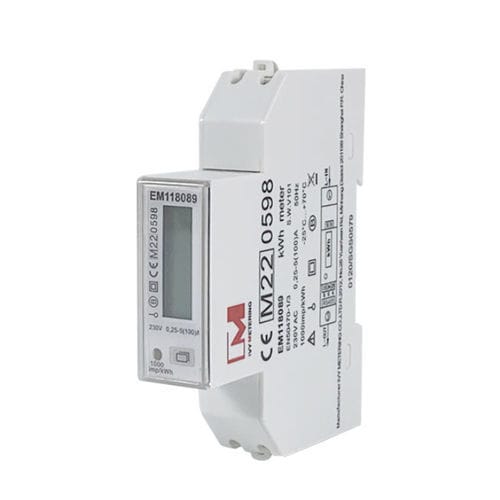 MID-zertifizierter elektrischer Energiezähler - EM118090 EMC LVD - IVY METERING - einphasig / für DIN-Schiene / RS-485