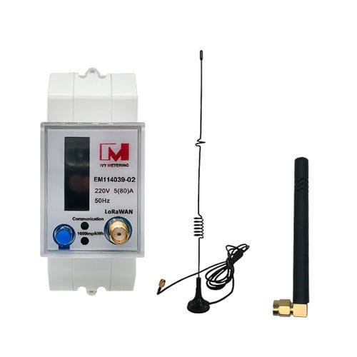 Einphasiger elektrischer Energiezähler - EM114039-02  - IVY METERING - für DIN-Schiene / für Wohnhaus / vorausbezahlt