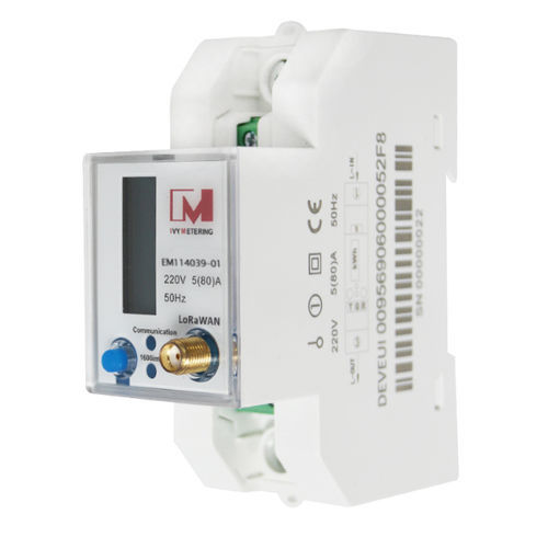 Einphasiger elektrischer Energiezähler - EM114039-01 - IVY METERING - für DIN-Schiene / digital / vorausbezahlt