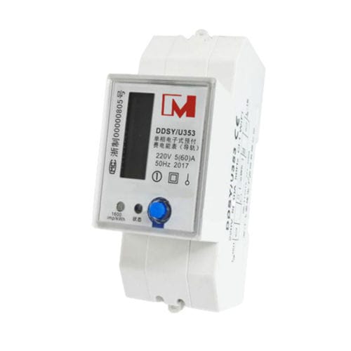 Einphasiger elektrischer Energiezähler - EM113016  - IVY METERING - für DIN-Schiene / RS-485 / mit LCD-Display