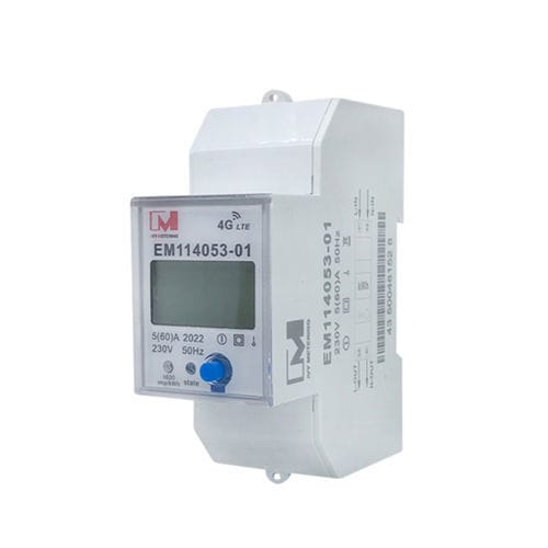 Einphasiger elektrischer Energiezähler - EM114053-01 - IVY METERING - für DIN-Schiene / für Wohnhaus / vorausbezahlt