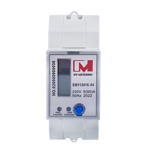 Einphasiger elektrischer Energiezähler - EM113016-04 - IVY METERING - für DIN-Schiene / RS-485 / für Wohnhaus