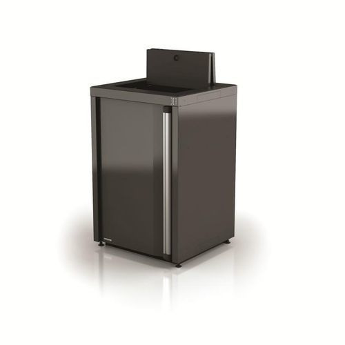 Stahl-Werkbank - AR-149.11 - DEA WORKLAB SRL - für Garagen / mit Tür