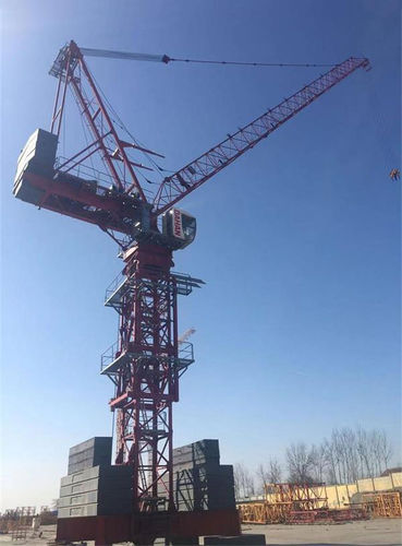 Festinstallierter Kran - CTL110(D4015) - Dahan Technology Co., Ltd. - Spitzenausleger / Turm / für Baustelle