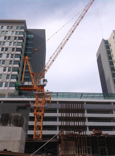 Festinstallierter Kran - CCTL130(D4515) - Dahan Technology Co., Ltd. - Spitzenausleger / Turm / für Baustelle