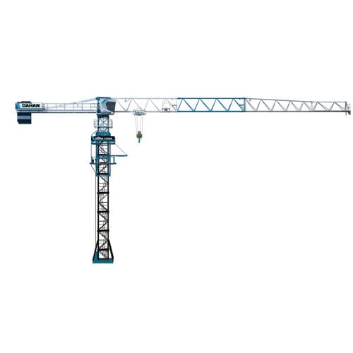 Kran / spitzenloser Turm - QTZ250(7025) - Dahan Technology Co., Ltd. - festinstalliert / Ausleger / Teleskop