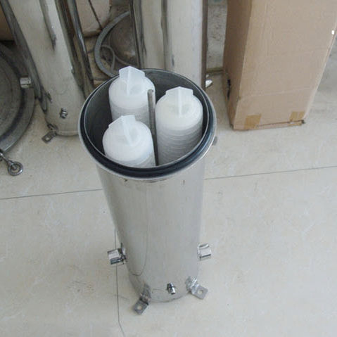 Mehrfachpatrone-Filtergehäuse - SuZhou KoSa Environmental Protection CO.,LTD - für Flüssigkeiten / Edelstahl