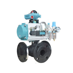 Kugelventil - 30T/L01 - SuZhou KoSa Environmental Protection CO.,LTD - Hebel / elektrisch / pneumatisch