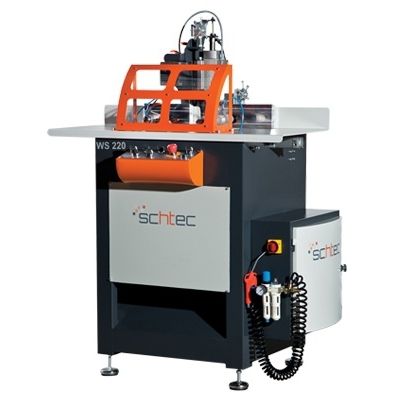Automatische Konturfräsmaschine - WS 220 - SCHTEC MACHINERY - Spindel / für PVC / Bohr