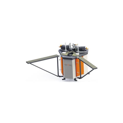 Eckverbindungspresse für Aluminiumprofile - CP 290 - SCHTEC MACHINERY - für Fenster- und Türrahmen / automatisch / elektrisch