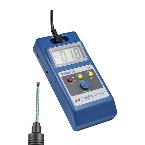 Digitaler Gaussmeter - SAGM200 - S.A.M.A. ITALIA SRL - tragbar