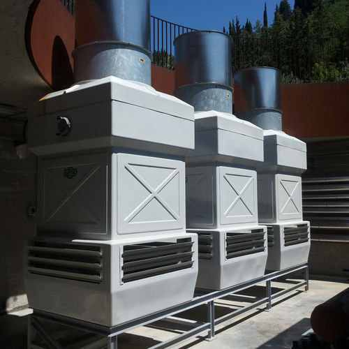 Kühlturm mit offenem Kreislauf - PMS - MITA Cooling Technologies S.r.l. - für Industrieanwendungen / für HLK / für Verteilung