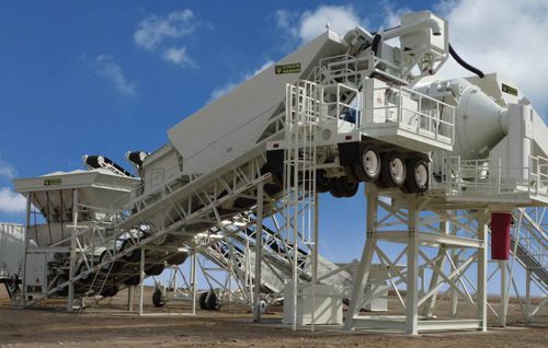 Mobile Betonmischanlage - SHT series  - Vince Hagan - horizontal
