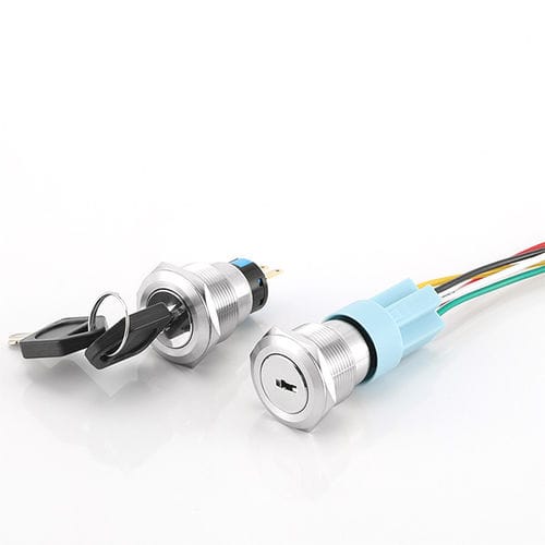 Schlüssel-Drucktaster - Shenzhen Yikia - Auswahl-Knopf / wasserdicht / Metall