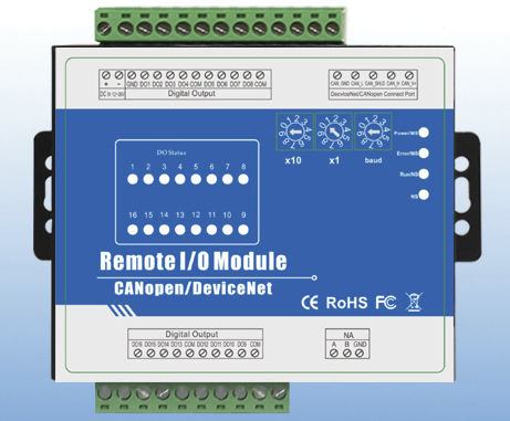 Digitales E/A-Modul - M420d - King Pigeon Hi-Tech Co., Ltd. - CANbus / DeviceNet / 16 Digitalausgänge