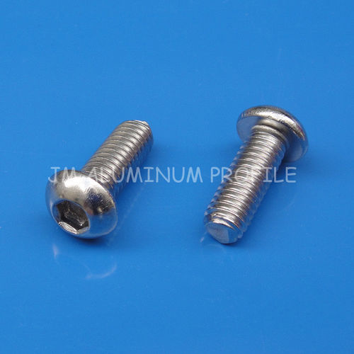 Linsenschraube - F6 series - JM Aluminum Profile Accessories Co., Limited - Nutkopf / Stahl