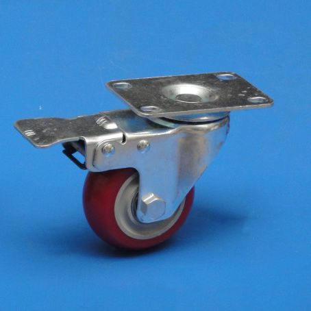 Lenkrolle - JMB series - JM Aluminum Profile Accessories Co., Limited - mit Grundplatte / mit Bremse