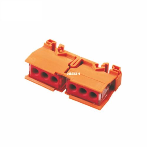 Klemmenblock auf DIN-Schiene - ESE-773 - YUEQING AIBEIKEN ELECTRIC CO., LTD. - Push-in / Kunststoff / kompakt