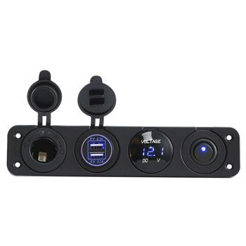 Schalttafeleinbau-Steckdose - DSK-1R010-2V010-9B01X-1011  - YUEQING AIBEIKEN ELECTRIC CO., LTD. - Industrie