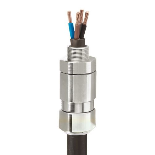 Kabelverschraubung / vernickeltes Messing - T3CDS  - CMP Products - Edelstahl / Messing / Aluminium