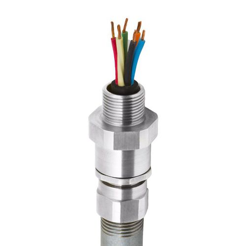 Kabelverschraubung / vernickeltes Messing - A2FRC - CMP Products - Messing / Edelstahl / Aluminium