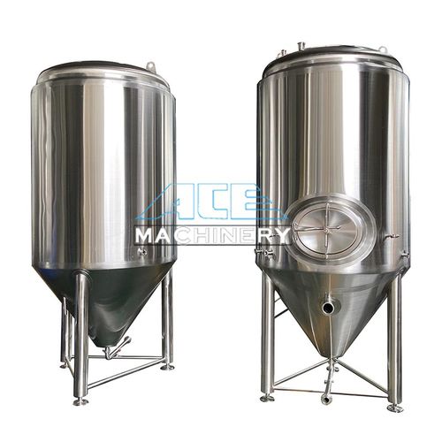 Gärbecken - Wenzhou Ace Machinery Co., Ltd. - Bier / Edelstahl / zylinderförmig