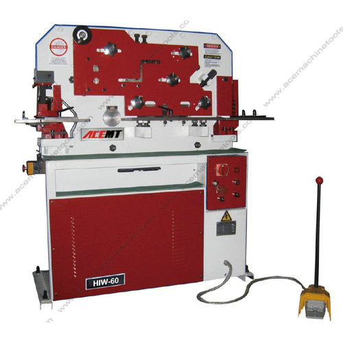 Stanz- und Schermaschine / Hand - HIW series - ACE Machine Tools Co., Ltd. - hydraulisch / Stanzen / Ausklink
