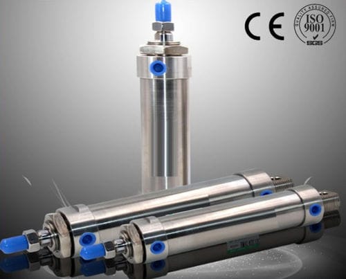 Pneumatikzylinder - Ningbo Hi-Tech Smart Machinery Co., Ltd. - Kolben / Edelstahl