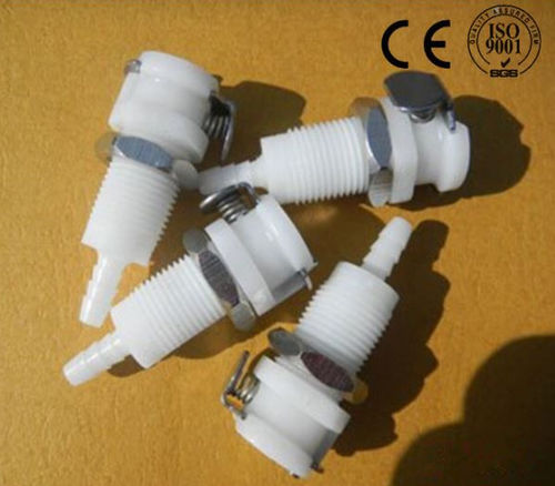 Pneumatischer Anschluss - Ningbo Hi-Tech Smart Machinery Co., Ltd. - Schnell / rechtwinkelig / Kunststoff