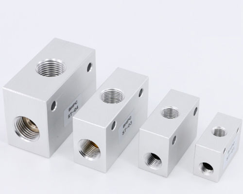 Wechsel-Rückschlagventil - ST series - Ningbo Hi-Tech Smart Machinery Co., Ltd. - für Druckluft / Legierung