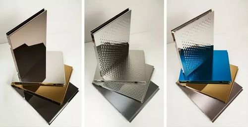 Sandwichplatte / Kern aus niedrigdichtem Polyethylen (LDPE) - Shanghai Alubang Decorative Material Co., Ltd. - Inox-Deckplatte / feuerbeständig / korrosionsbeständig