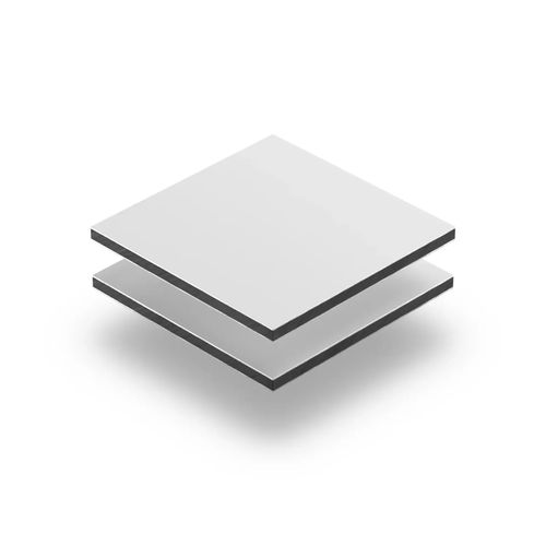 Sandwichplatte / Kern aus niedrigdichtem Polyethylen (LDPE) - Shanghai Alubang Decorative Material Co., Ltd. - Deckblech aus verzinktem Stahl / für Wand / für Innenausbau