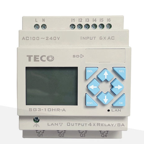 Eingebautes programmierbares Relay - SG3 - MOTOVARIO - Eingänge / 4 A / auf Ethernet-Netz