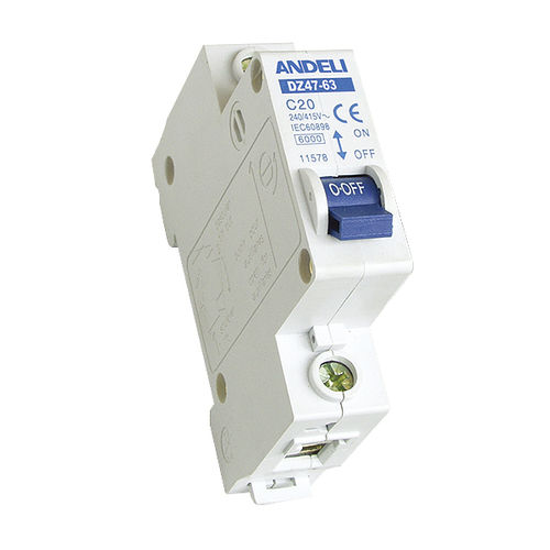 AC-Schutzschalter - DZ47-63 series - Andeli Group Company - Überlast / für Verteilung / einpolig