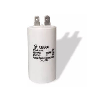 Leistungskondensator - CBB60 - ANHUI SAFE ELECTRONICS Company - selbstreparierend / Eichmaß / AC