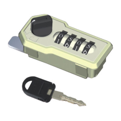 Schloss mit Schlüssel - 9500 - Shangrao Anli Lock Industry Co., Ltd. - Kombi / für Schränke / für Umkleideräume