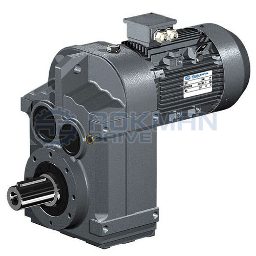AC-Getriebemotor - F Series - Zhengzhou Aokman Machinery Co., Ltd. - schrägverzahnt / Parallelwellen / > 10 kNm
