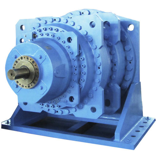 Planetengetriebe - P Series - Zhengzhou Aokman Machinery Co., Ltd. - koaxial / Flansch / geräuscharm
