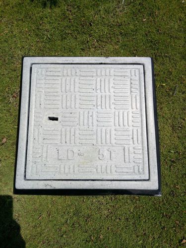 Glasfaserverstärkter Verbundwerkstoff Fahrbahndeckel - AMROCK - quadratisch / rund / rechteckig