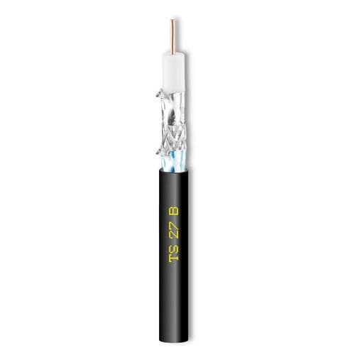 Koaxiales Stromkabel - TS27B - Cavel - Daten / TV-Antenne / isoliert