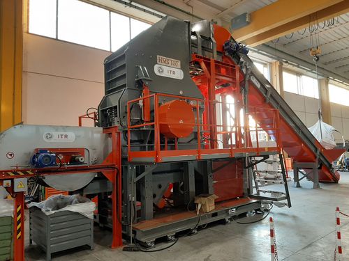 Abfallzerkleinerer - ITR HMS - ITR Recycling Technologies - für Metall / Hammer / horizontal