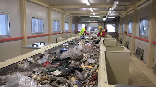 Sortiersystem für Recyclingprodukte - ITR Recycling Technologies - manuell / für Abfall / Förderer