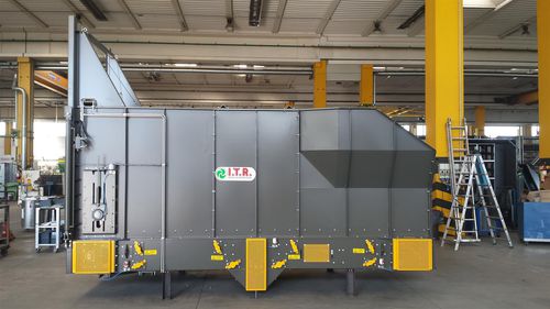 Schüttgut-Spender - ITR Recycling Technologies - motorisiert / kompakt / für Schüttguttransporte